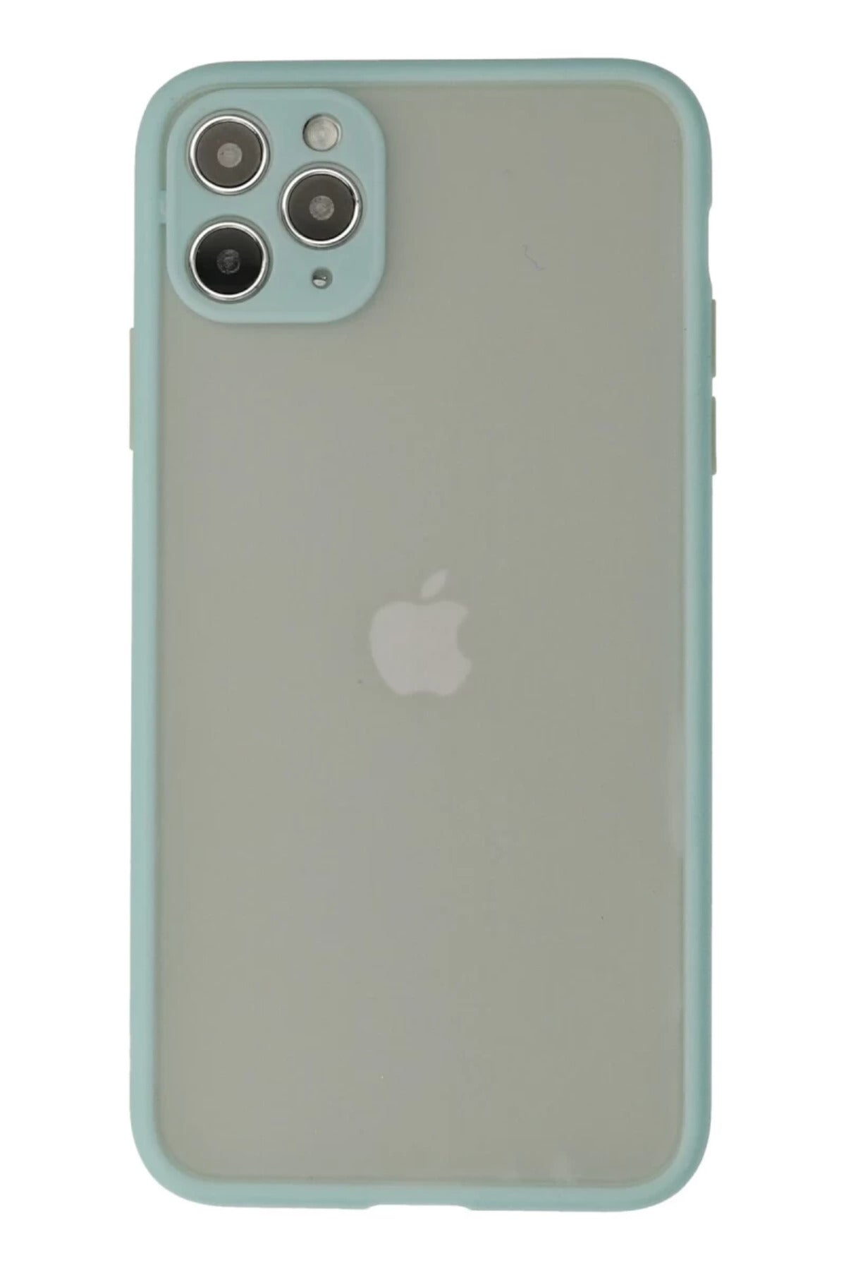 Apple iPhone 12 Pro Max Uyumlu Kılıf Montreal Silikon Kapak - Turkuaz