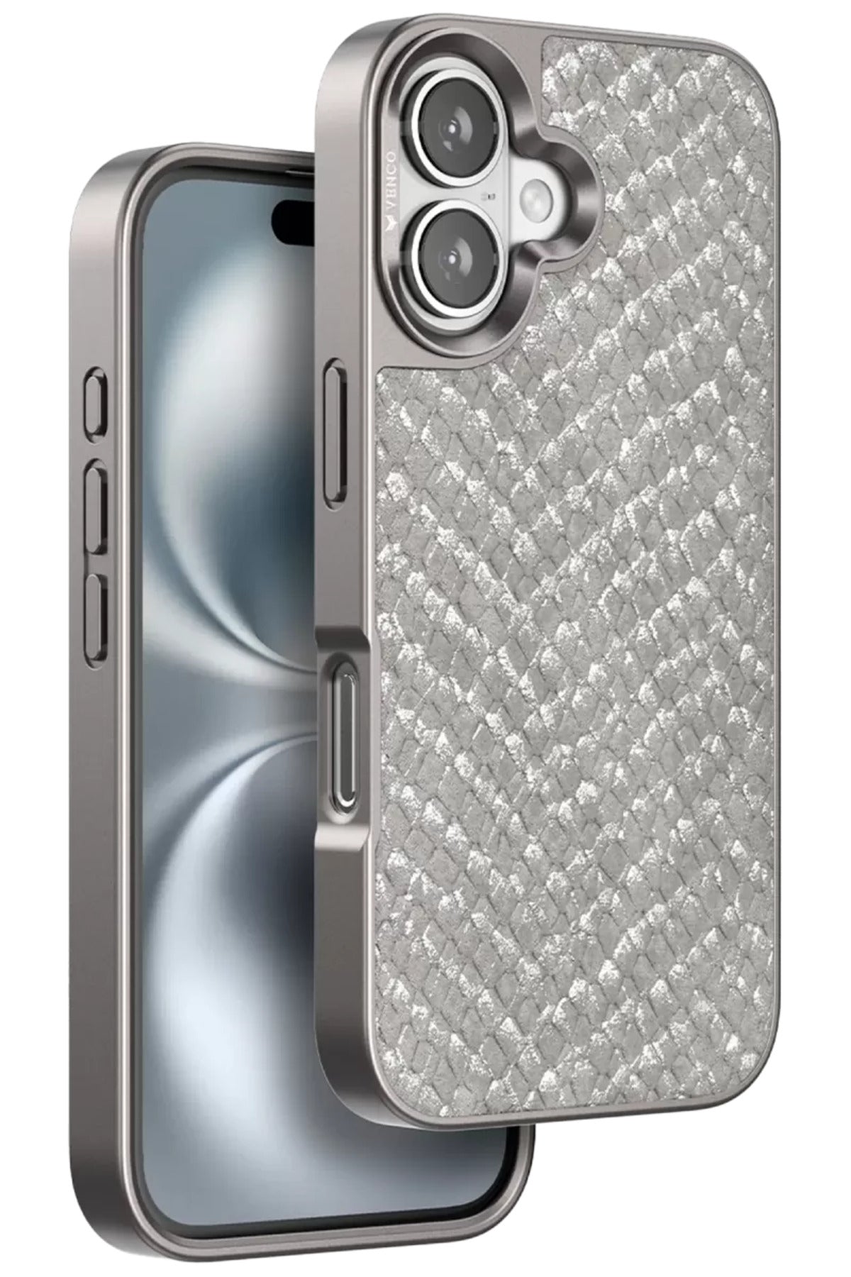 Venco Apple iPhone 16 Uyumlu Viper Kapak - Titan Gri