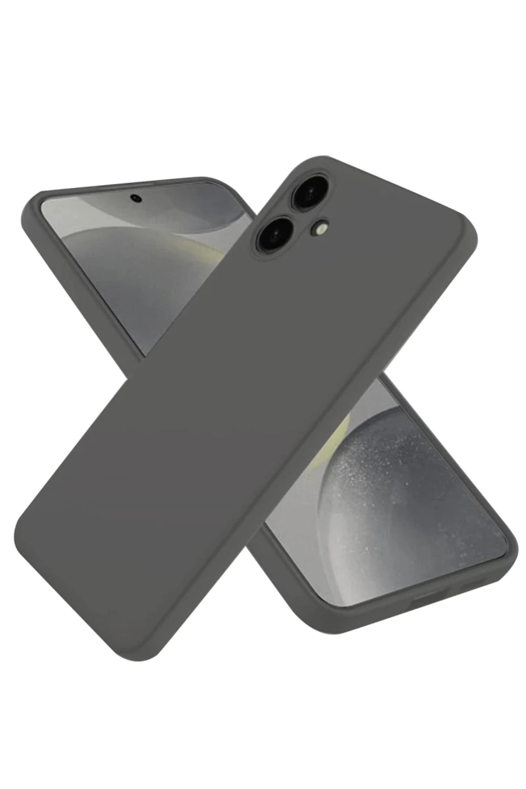 Samsung Galaxy A06 Uyumlu Kılıf First Silikon - Gri