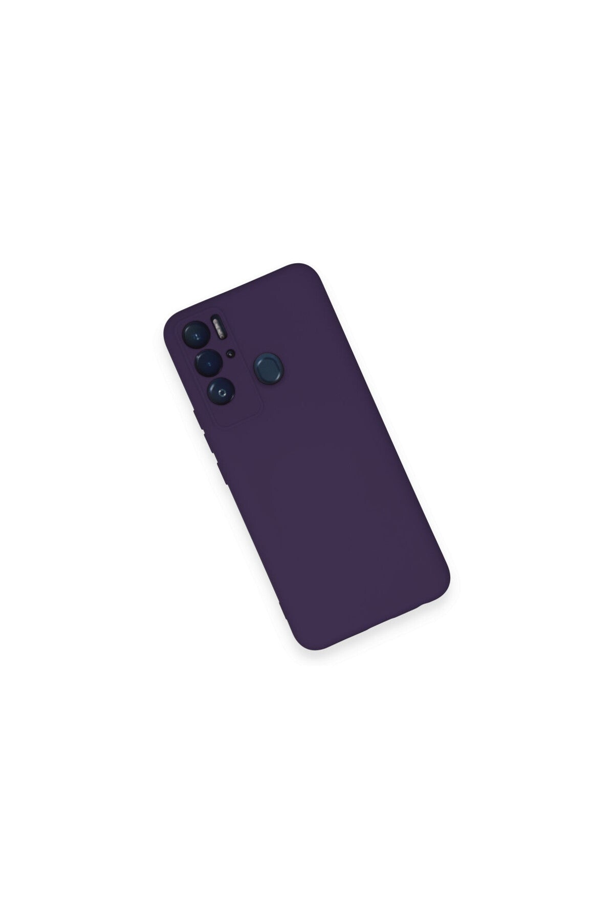 Tecno Pova Neo Kılıf Nano içi Kadife Silikon - Mor