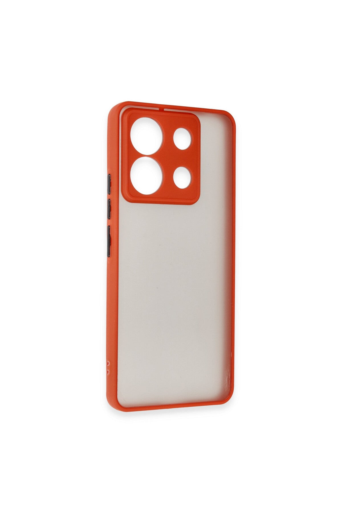 Xiaomi Redmi Note 13 5G Uyumlu Kılıf Montreal Silikon Kapak - Kırmızı