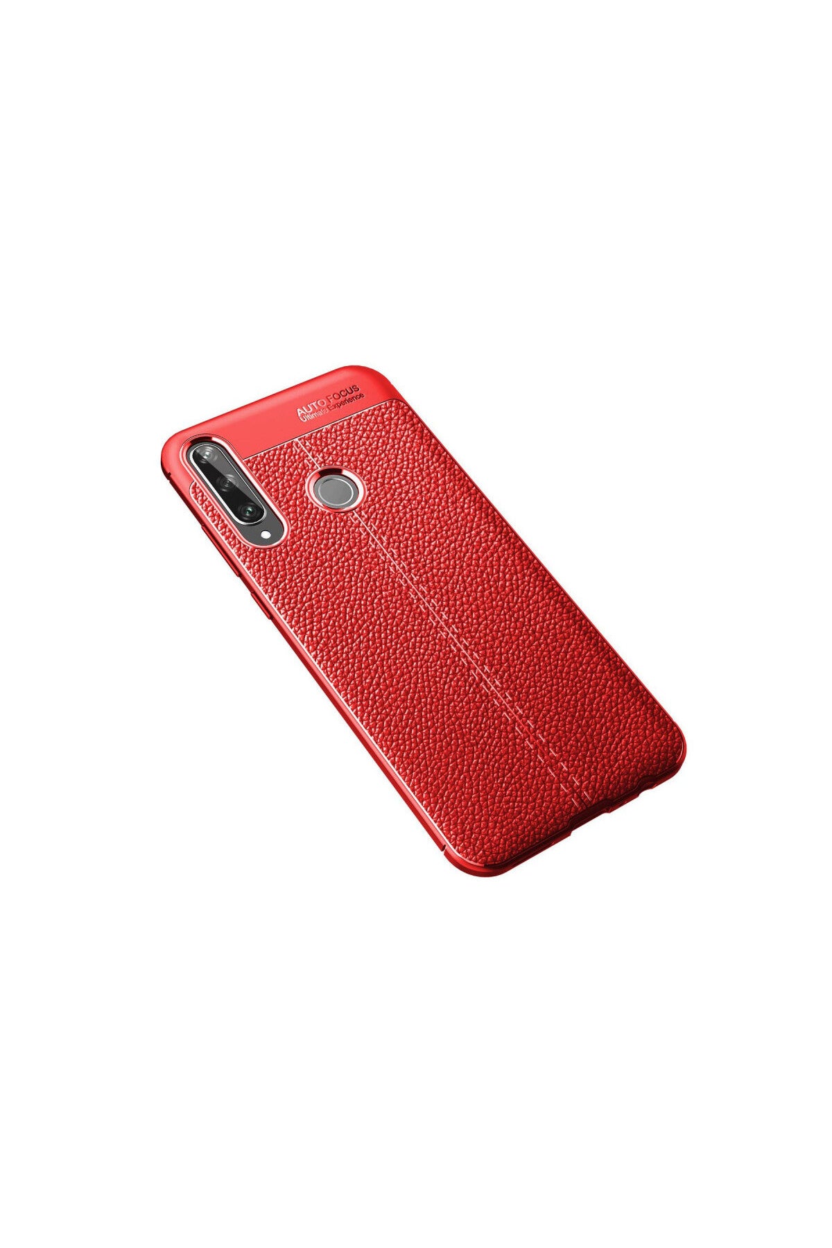 Huawei Y6P Uyumlu Kılıf Auto Focus Kapak - Kırmızı