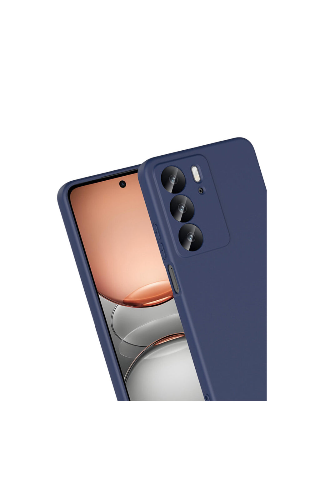 Realme C75 4G Uyumlu First Silikon - Lacivert