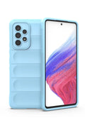Samsung Galaxy A53 5G Uyumlu Kılıf Optimum Silikon - Sky Blue
