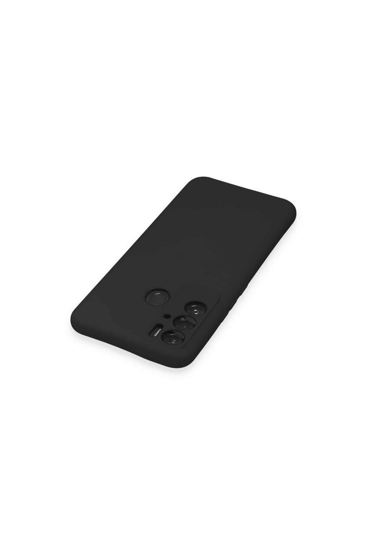 Tecno Pova Neo Kılıf Nano içi Kadife Silikon - Siyah