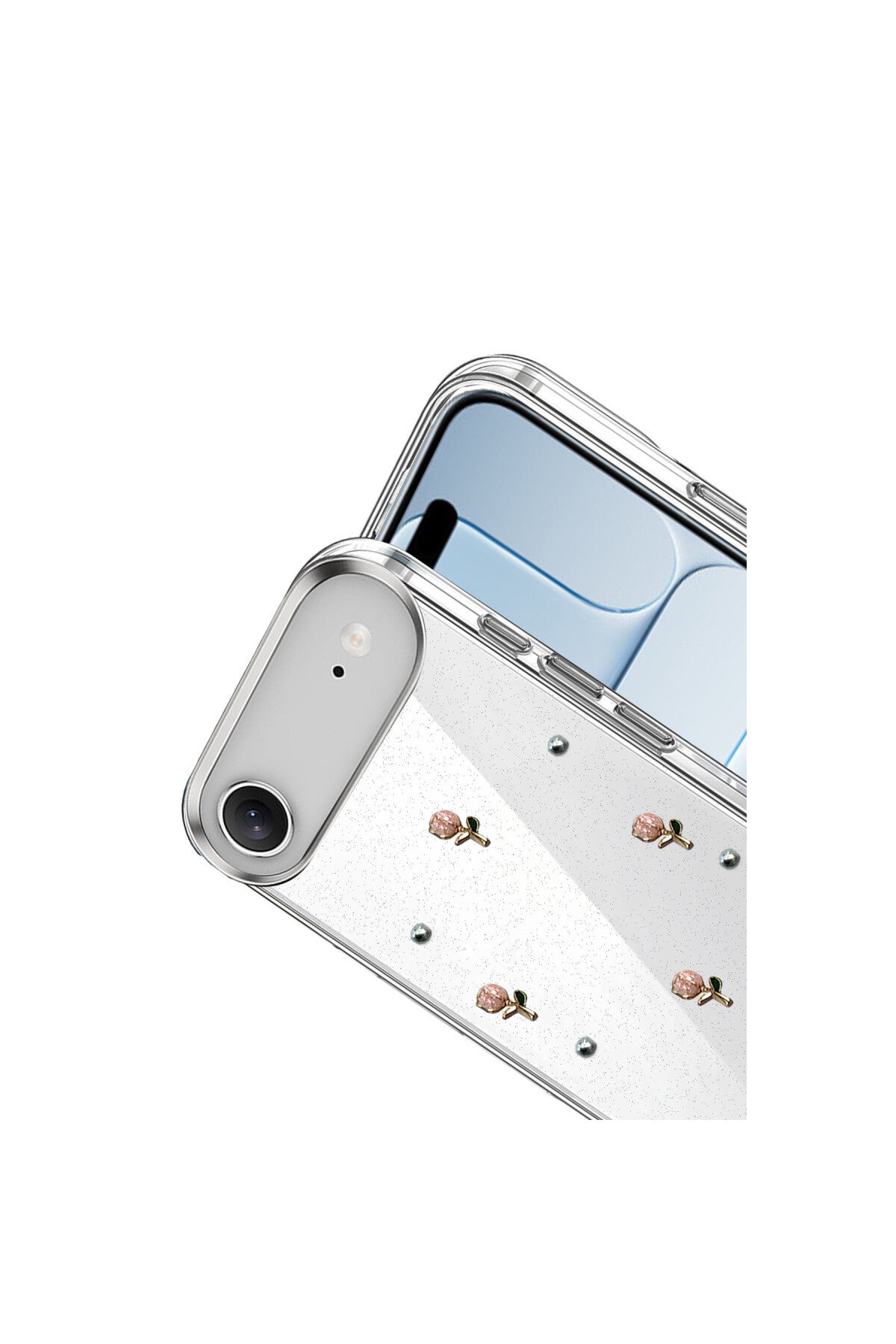 Apple iPhone 17 Air Uyumlu Fiyonk Desenli Kapak - Desen 6
