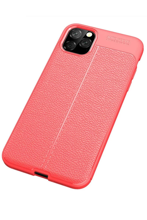 Apple iPhone 11 Pro Max Uyumlu Kılıf Auto Focus Kapak - Kırmızı