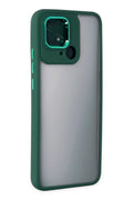 Xiaomi Redmi 10C Uyumlu Kılıf Dora Kapak - Haki Yeşil