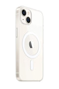 Apple iPhone 14 Uyumlu Kılıf Magneticsafe Şeffaf Silikon - Şeffaf