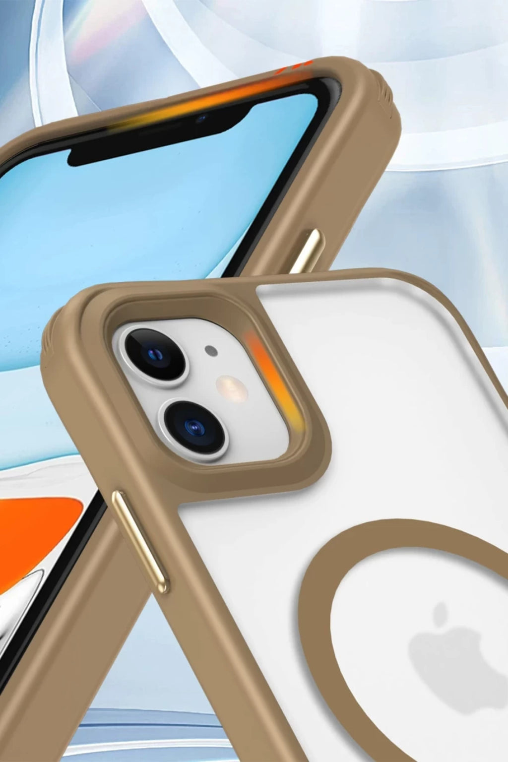 Apple iPhone 12 Uyumlu Kılıf Enka Magsafe Silikon Kılıf - Siyah