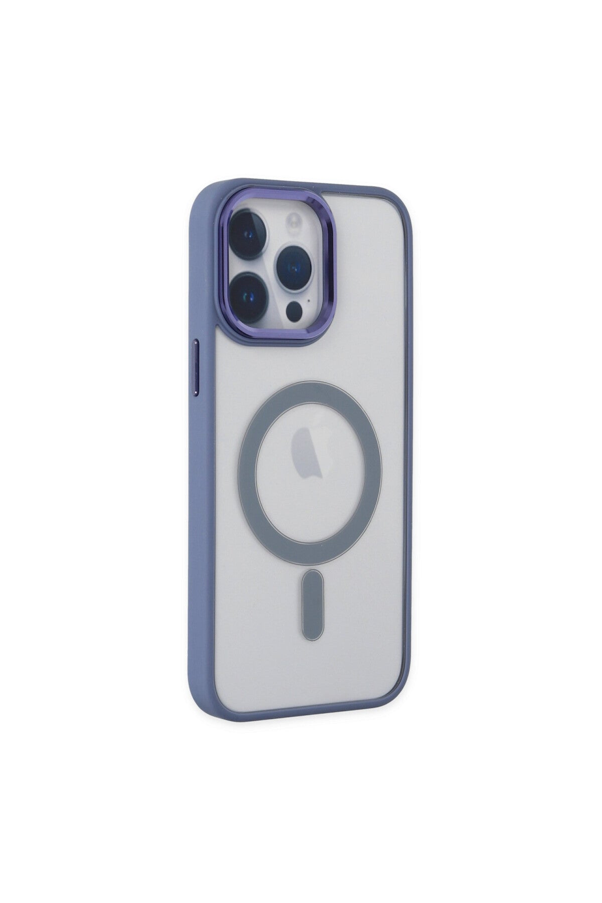 Apple iPhone 14 Pro Uyumlu Kılıf Room Magneticsafe Silikon - Sierra Blue