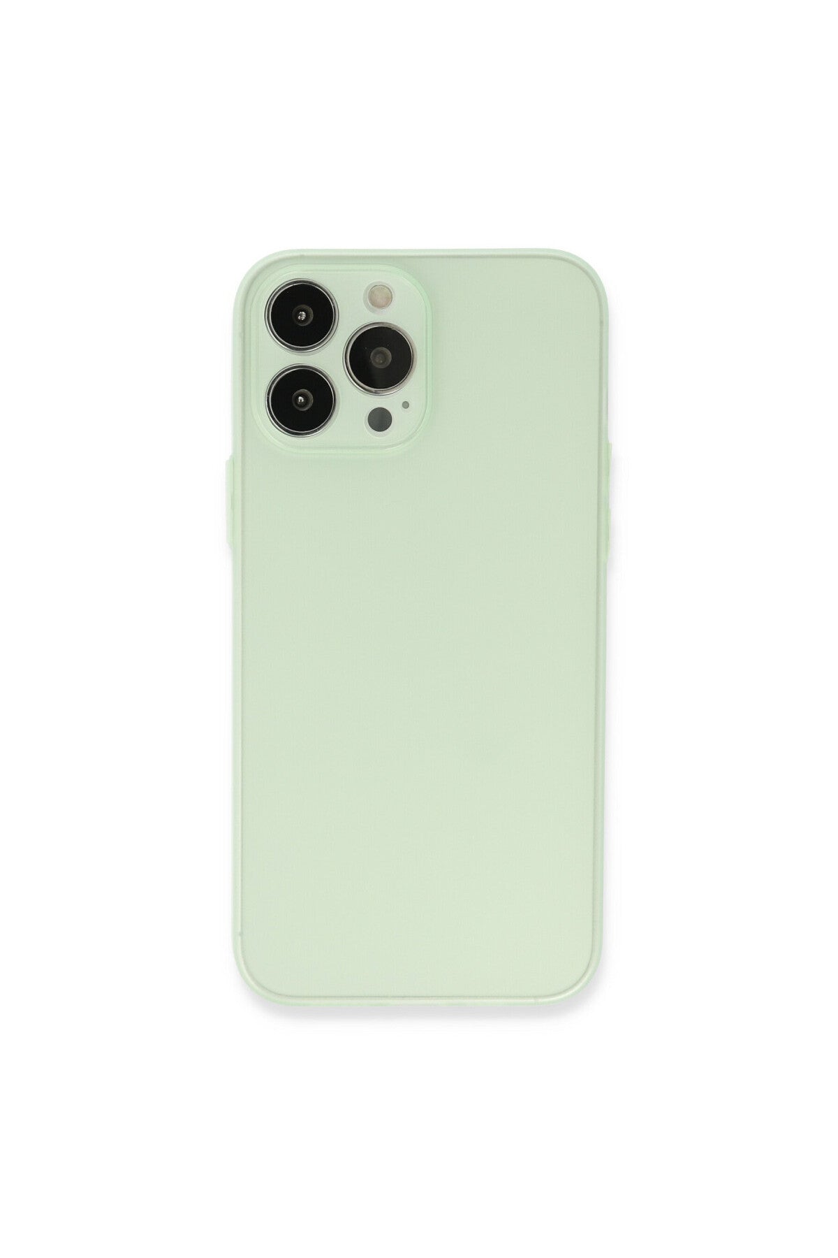 Apple iPhone 13 Pro Uyumlu Kılıf Puma Silikon - Açık Yeşil
