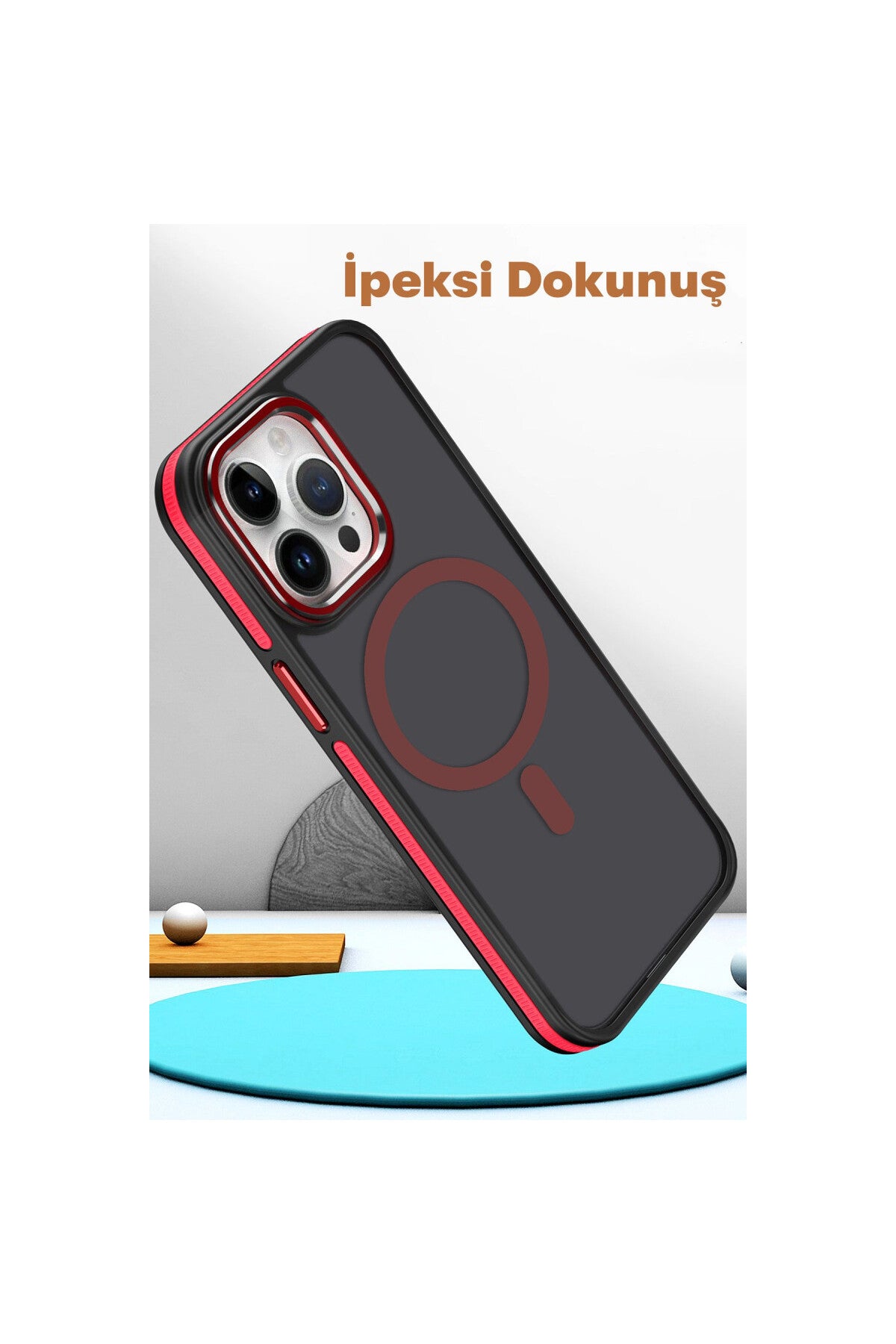 Joko Apple iPhone 14 Pro Max Uyumlu Winner Magsafe Kapak - Derin Mor