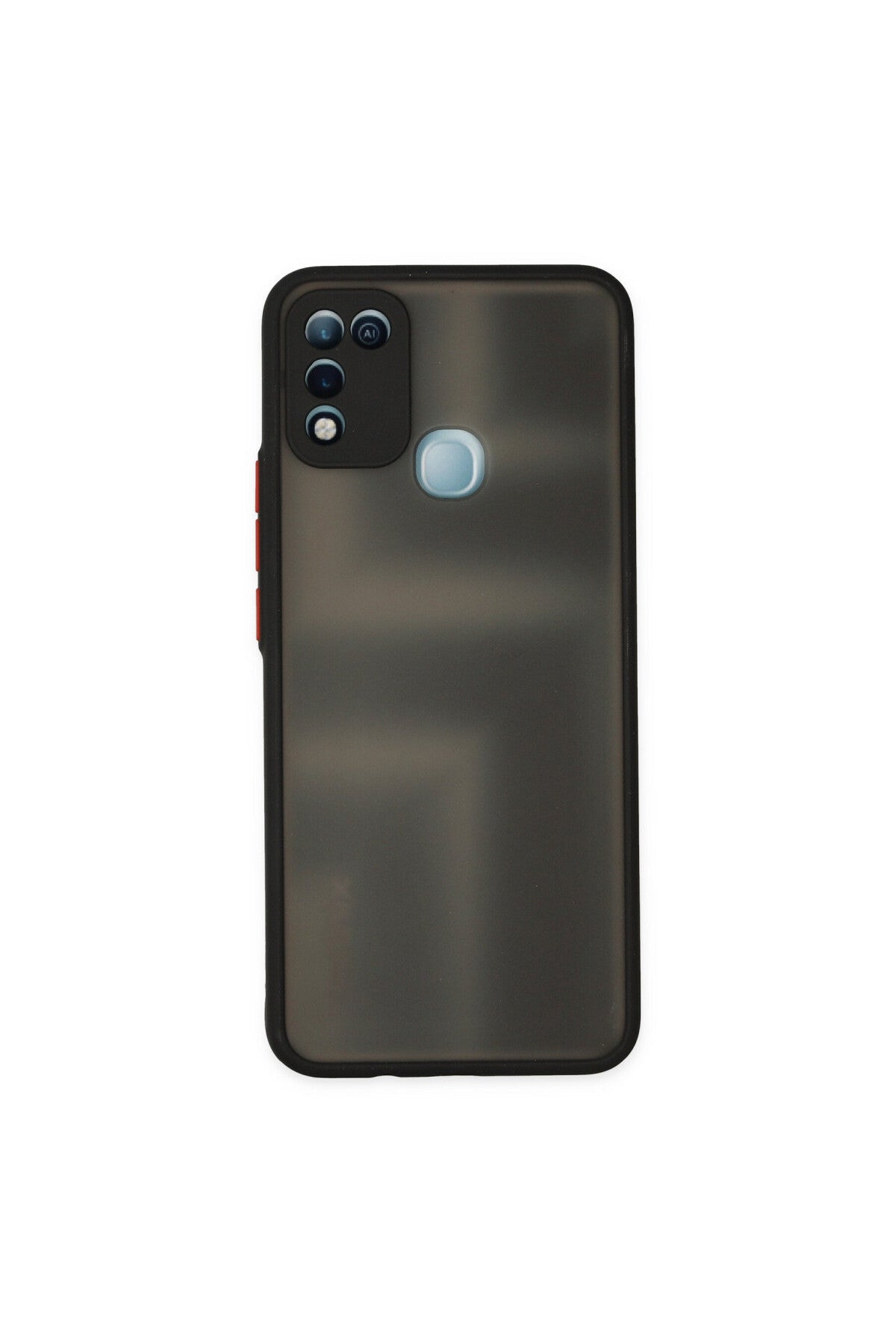 İnfinix Hot 10 Play Uyumlu Kılıf Montreal Silikon Kapak - Siyah