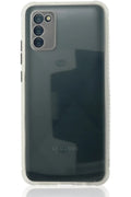 Samsung Galaxy A02S Uyumlu Kılıf Miami Şeffaf Silikon - Şeffaf