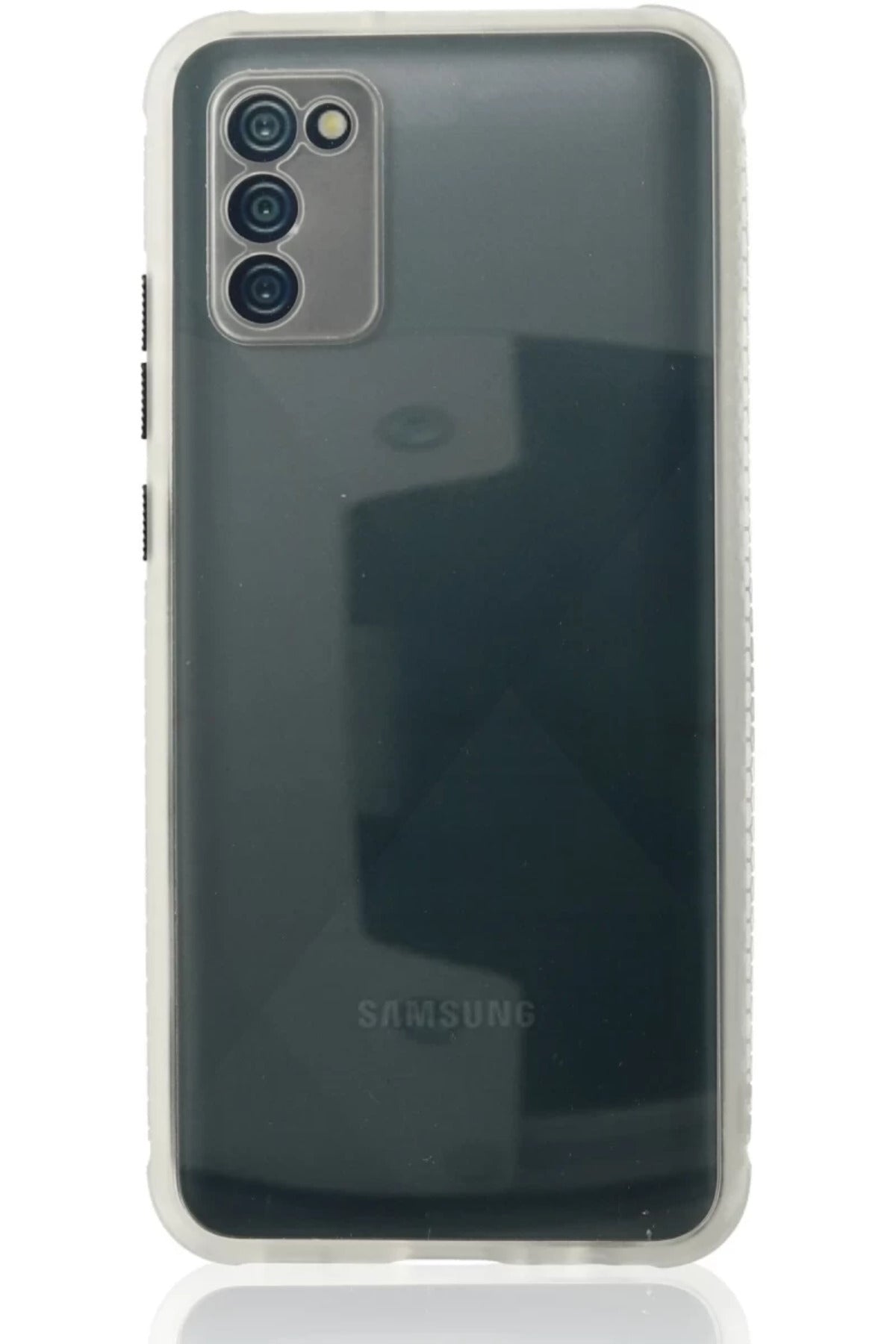 Samsung Galaxy A02S Uyumlu Kılıf Miami Şeffaf Silikon - Şeffaf