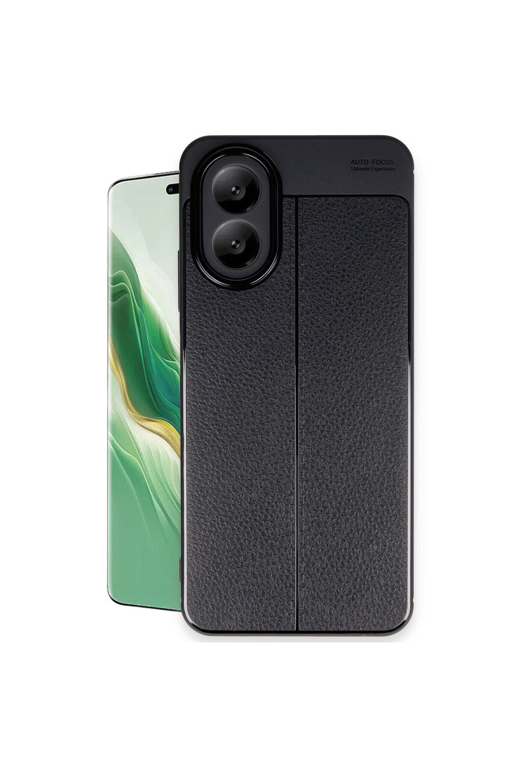 Oppo A38 Uyumlu Kılıf Auto Focus Kapak - Siyah