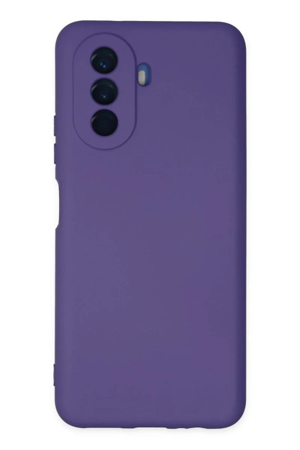 Huawei Nova Y70 Uyumlu Kılıf Nano içi Kadife Silikon - Mor
