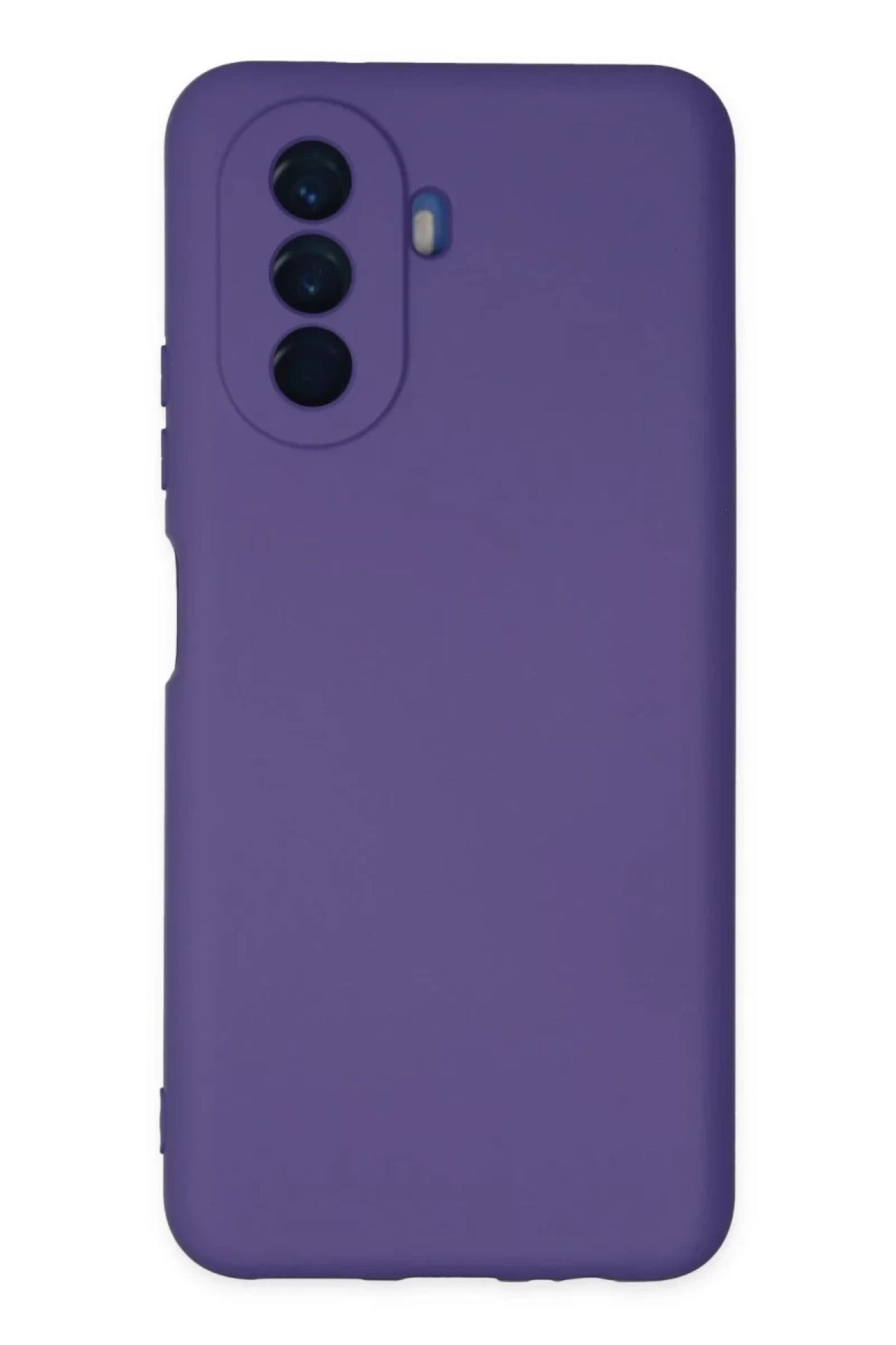 Huawei Nova Y70 Uyumlu Kılıf Nano içi Kadife Silikon - Mor