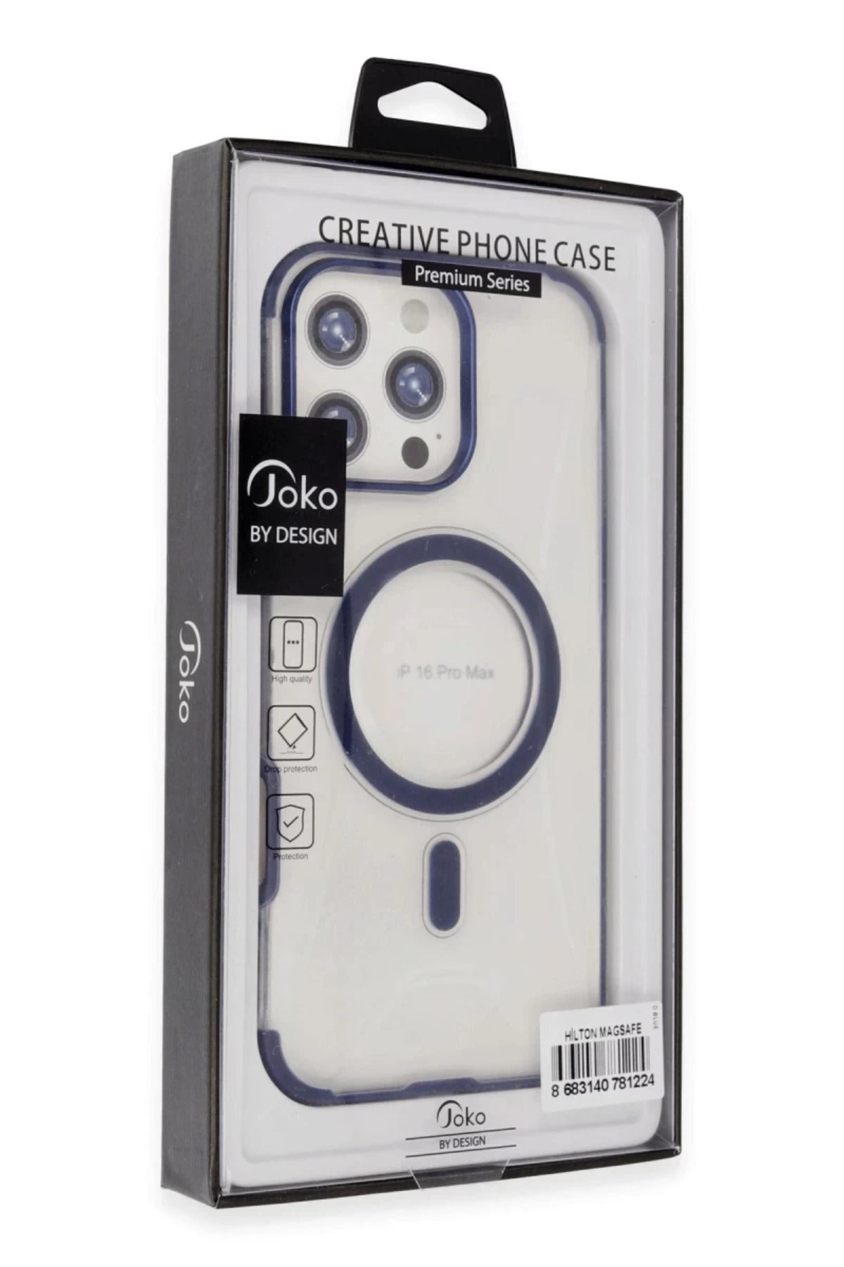 Joko Apple iPhone 16 Pro Uyumlu Hilton Magsafe Kapak - Siyah