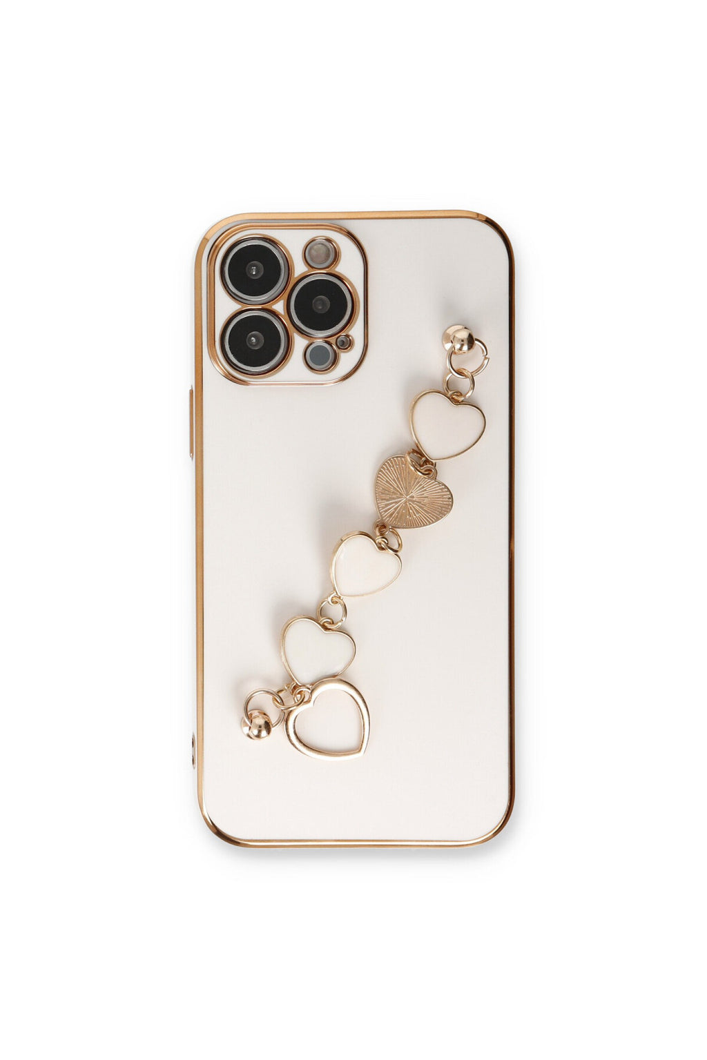 Apple iPhone 14 Pro Uyumlu Kılıf Esila Silikon - Beyaz