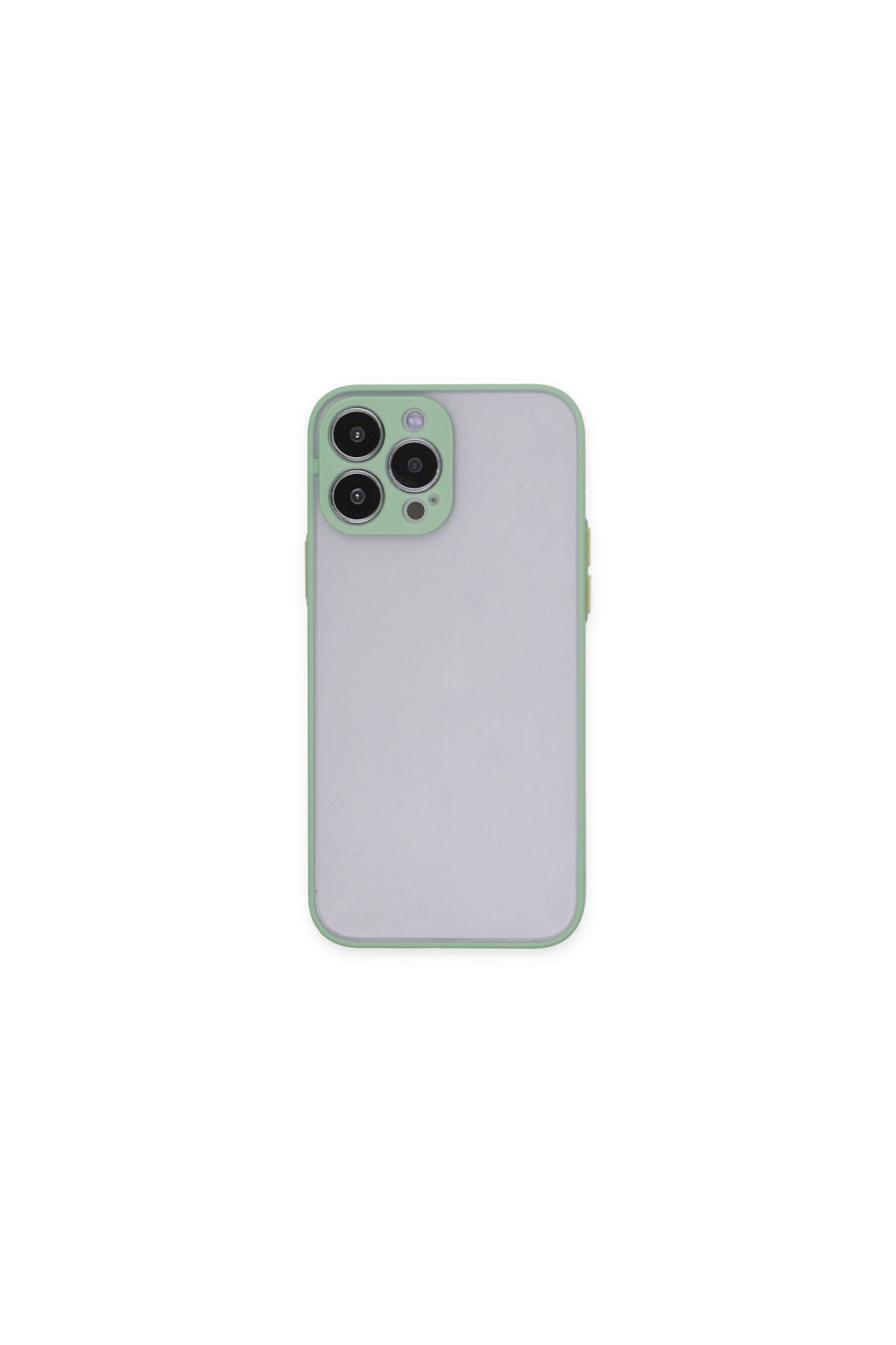 Apple iPhone 15 Pro Max Uyumlu Kılıf Montreal Silikon Kapak - Açık Yeşil