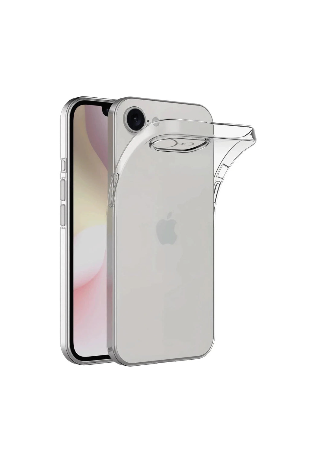 Apple iPhone 16E Uyumlu Kılıf Lüx Şeffaf Silikon