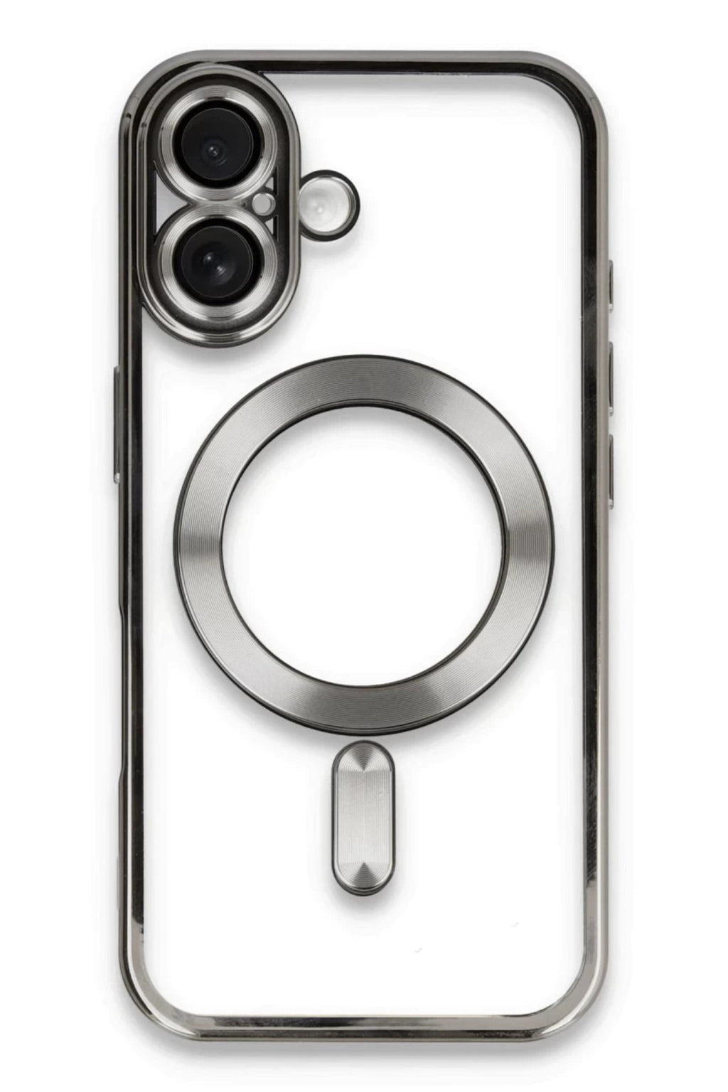 Apple iPhone 16 Uyumlu Kılıf Kross Magneticsafe Kapak - Titan Gri