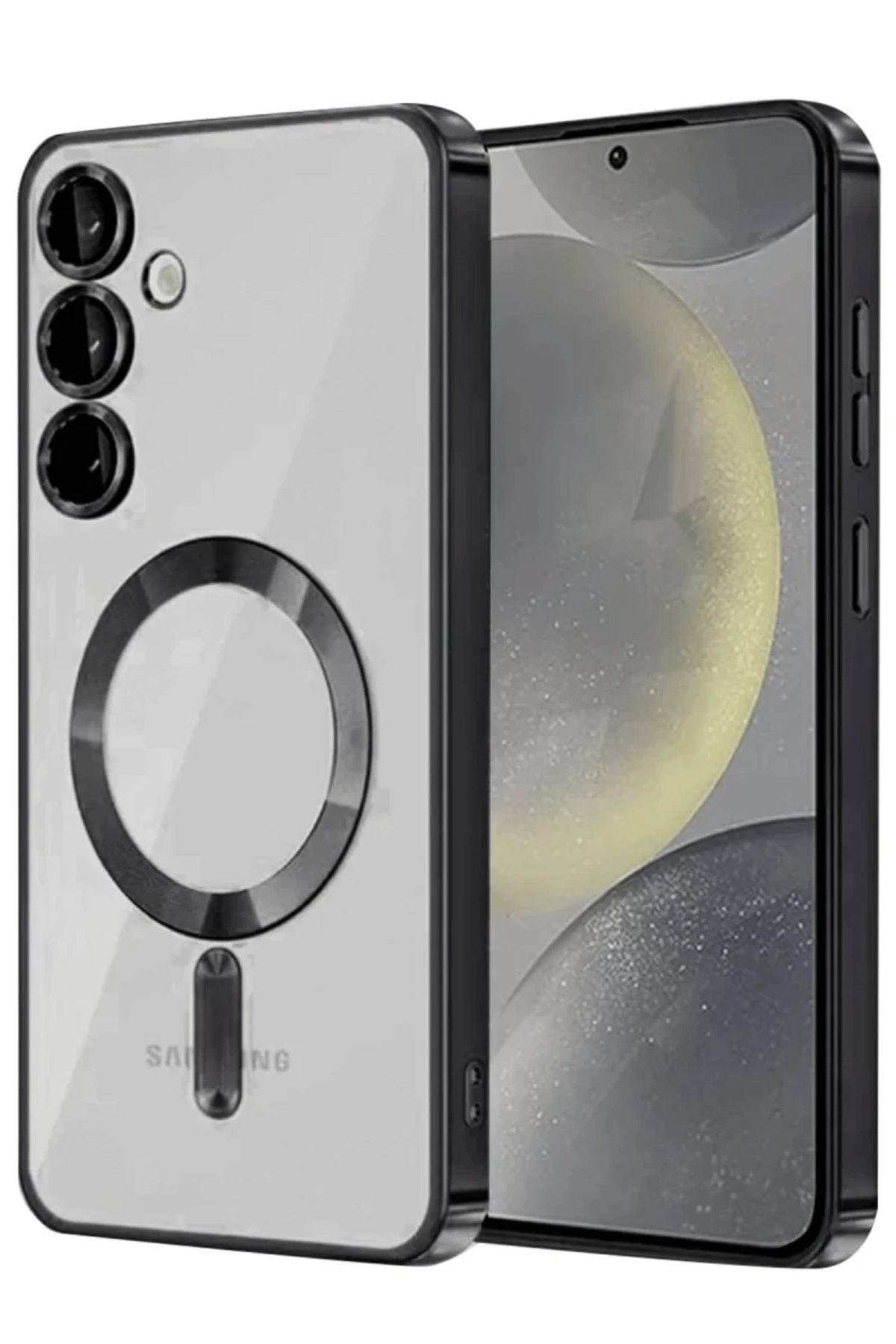 Samsung Galaxy A36 Uyumlu Kross Magneticsafe Kapak - Siyah