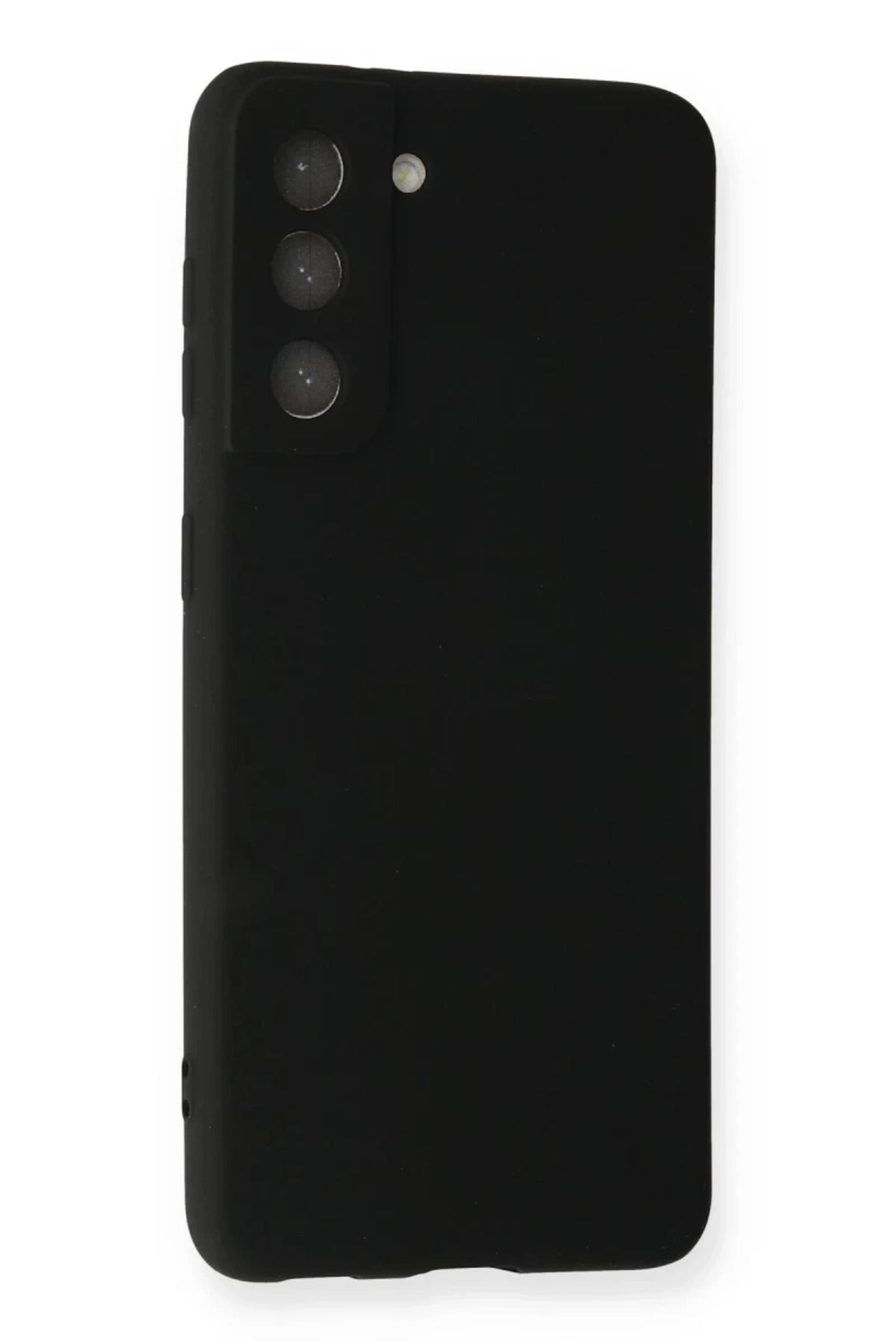Samsung Galaxy S22 Plus Uyumlu Kılıf First Silikon - Siyah