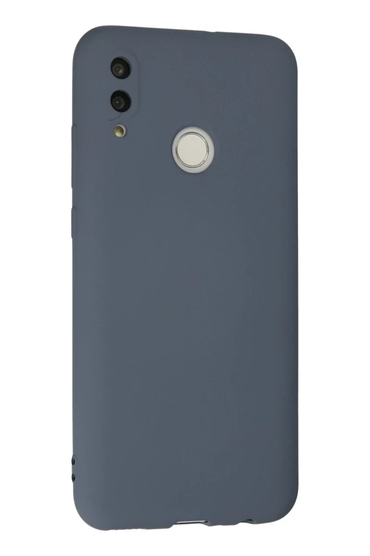 Huawei P Smart 2019 Kılıf Nano içi Kadife Silikon - Gri