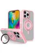 Joko Apple iPhone 16 Pro Max Uyumlu Banza Magsafe Standlı Kapak - Pembe