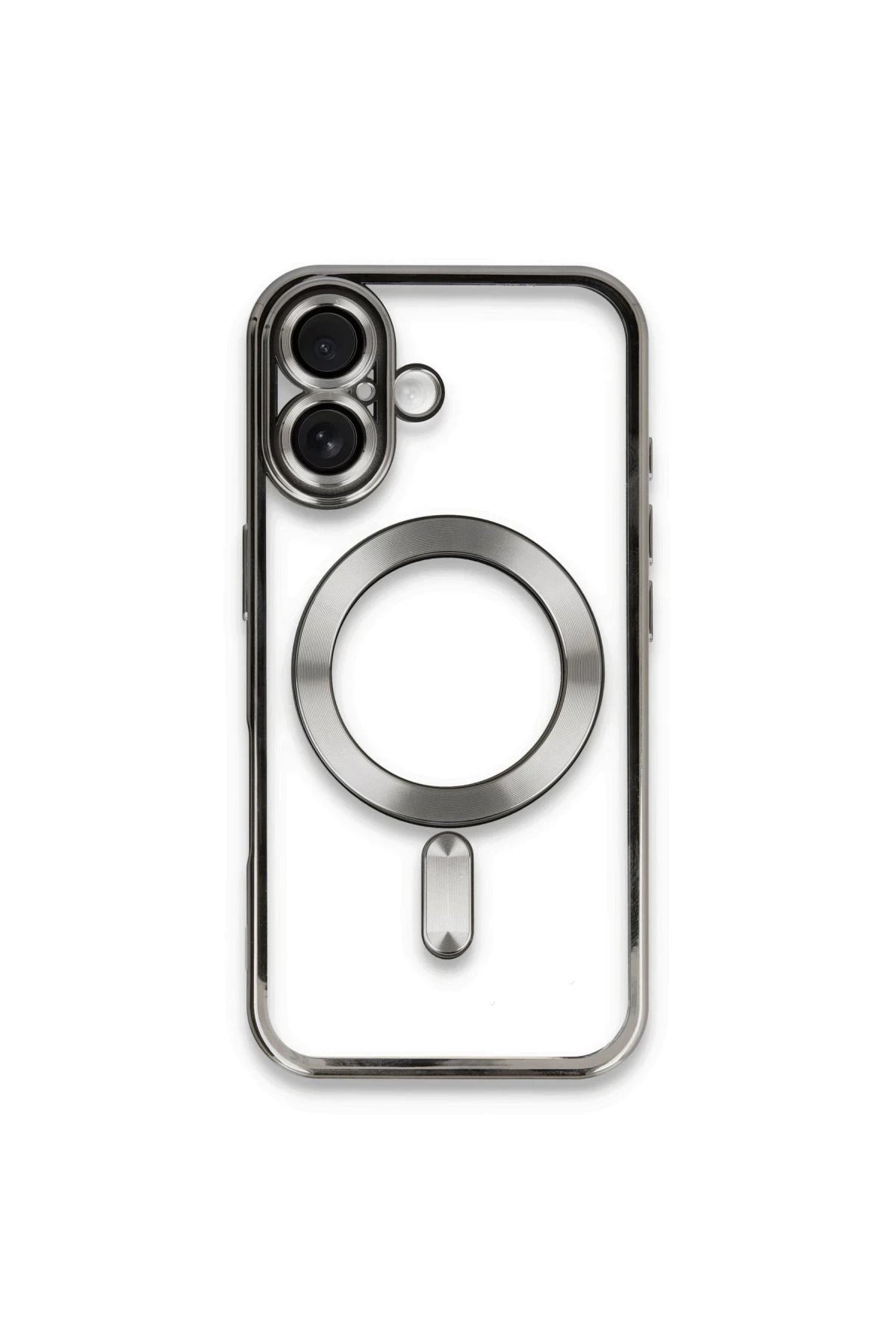 Apple iPhone 16 Uyumlu Kılıf Kross Magneticsafe Kapak - Titan Gri