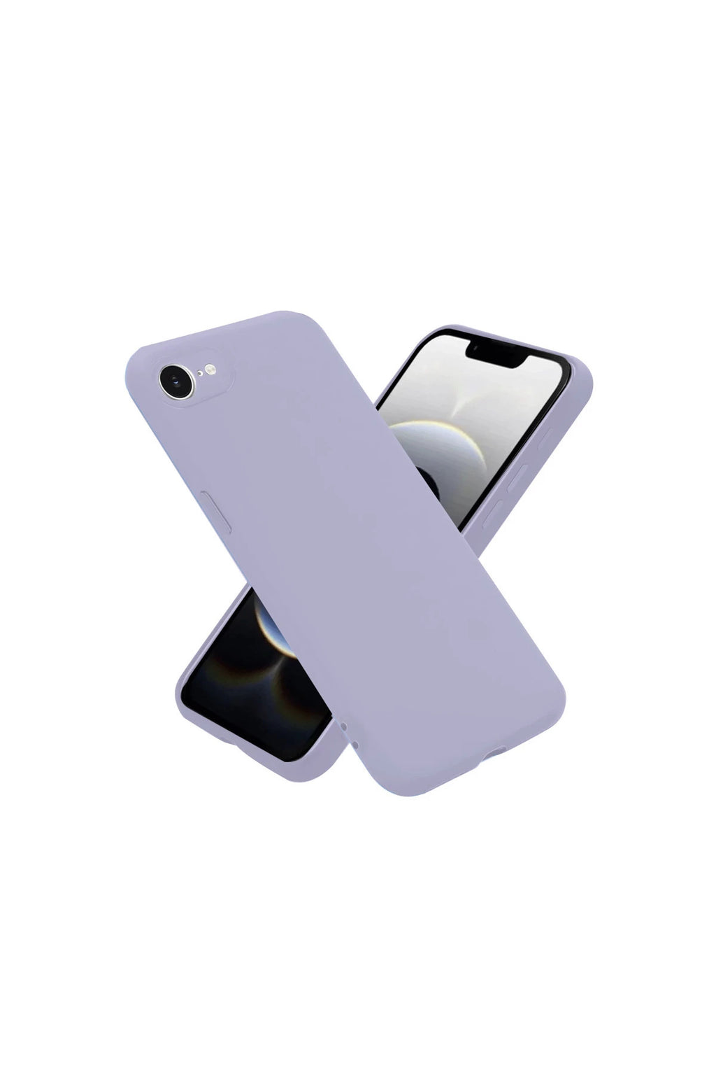 Apple iPhone 16E Uyumlu Kılıf Nano içi Kadife Silikon - Lila