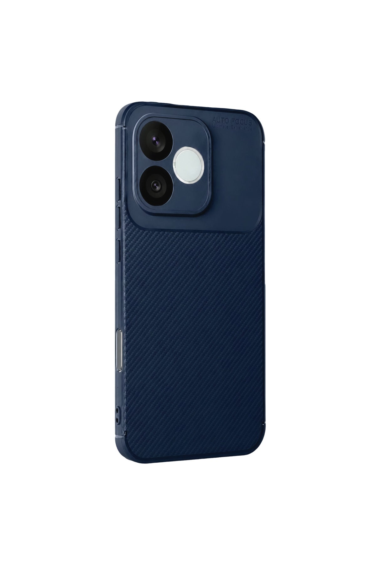Huawei Honor 600 Lite Uyumlu Auto Focus Karbon Kapak - Lacivert