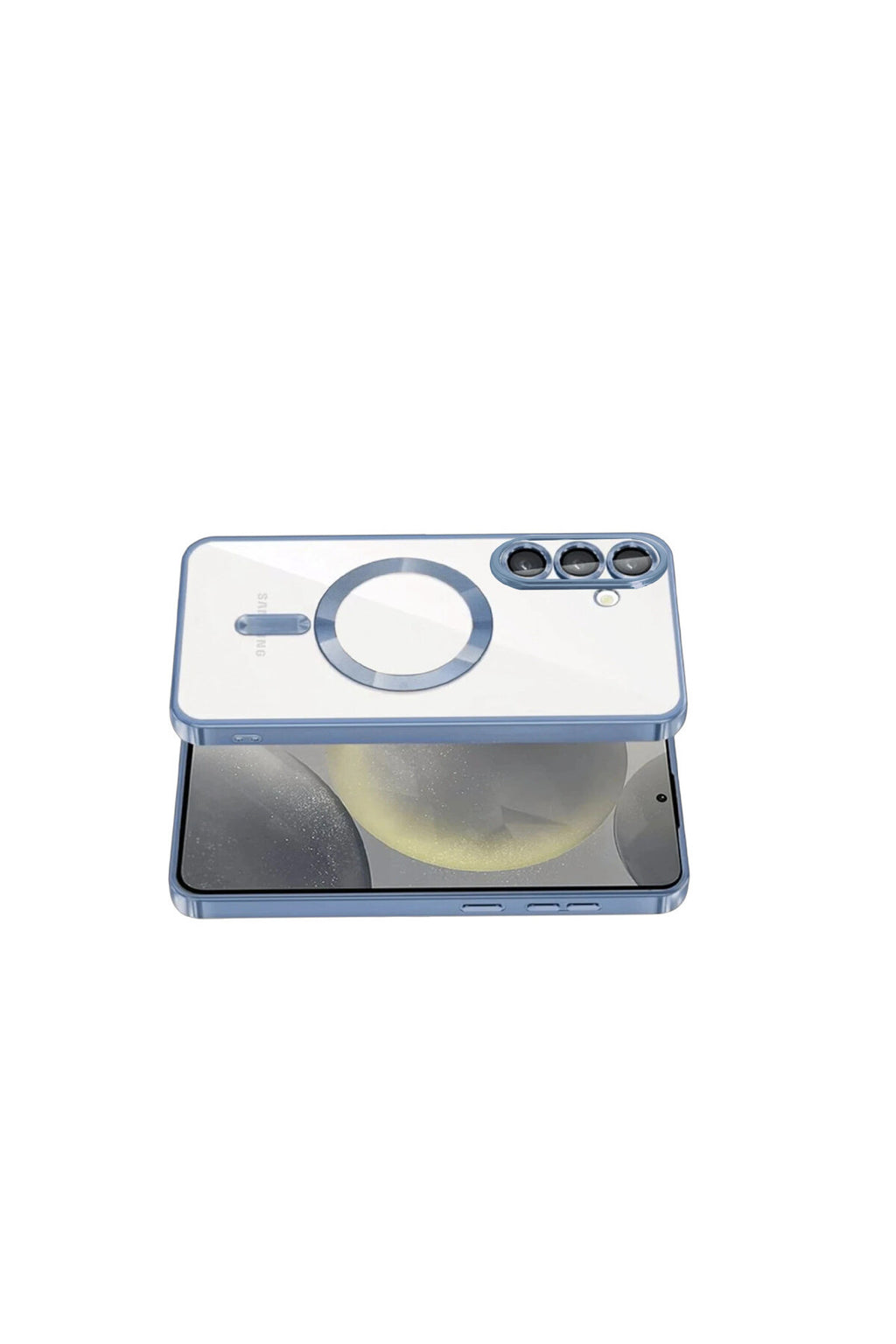 Samsung Galaxy S26 Uyumlu Kross Magneticsafe Kapak - Sierra Blue