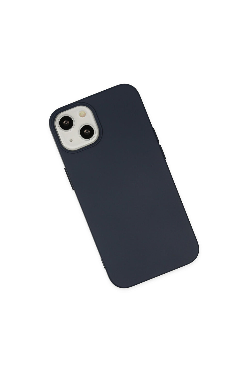 Apple iPhone 14 Uyumlu Kılıf Nano içi Kadife Silikon - Lacivert