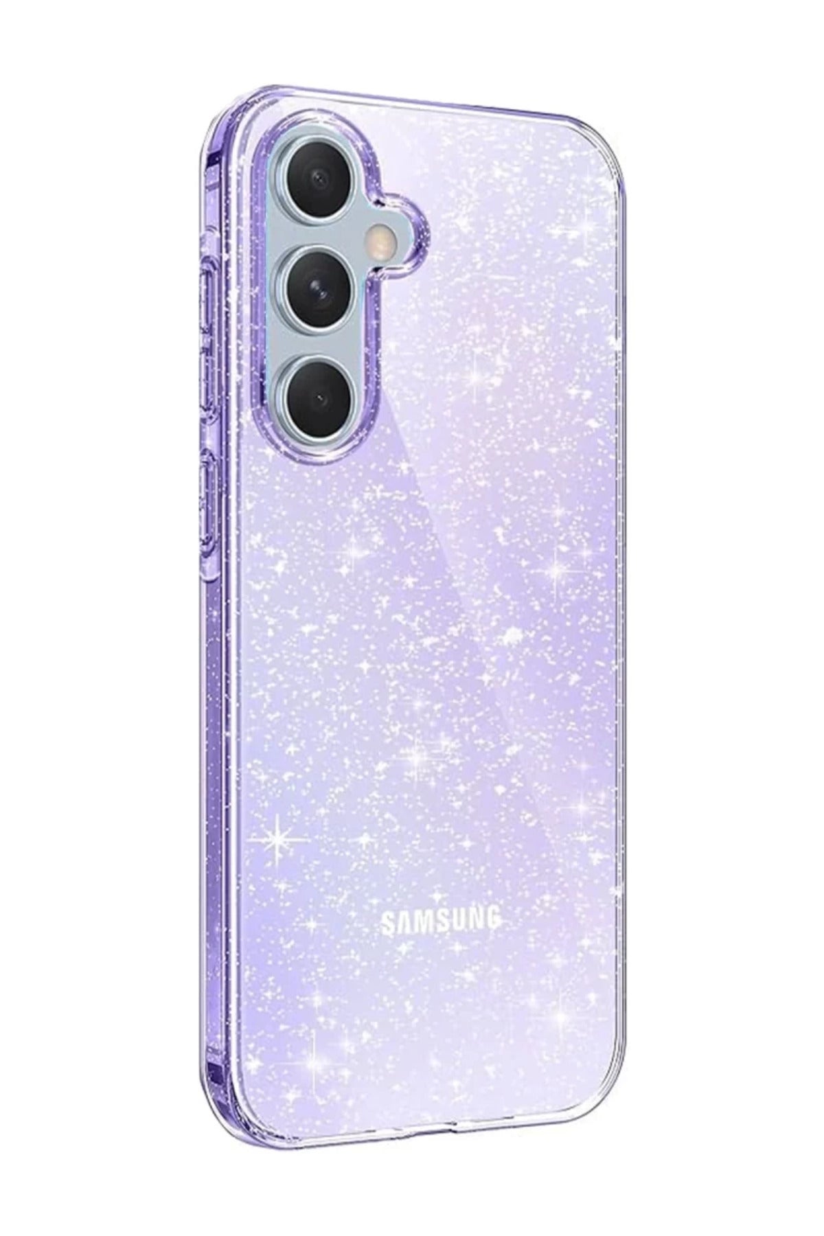 Samsung Galaxy A05S Uyumlu Kılıf Glow Kapak - Mor