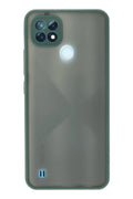 Realme C21 Uyumlu Kılıf Montreal Silikon Kapak - Yeşil