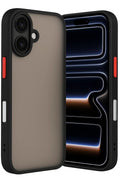 Apple iPhone 17 Uyumlu Kılıf Montreal Silikon Kapak - Siyah