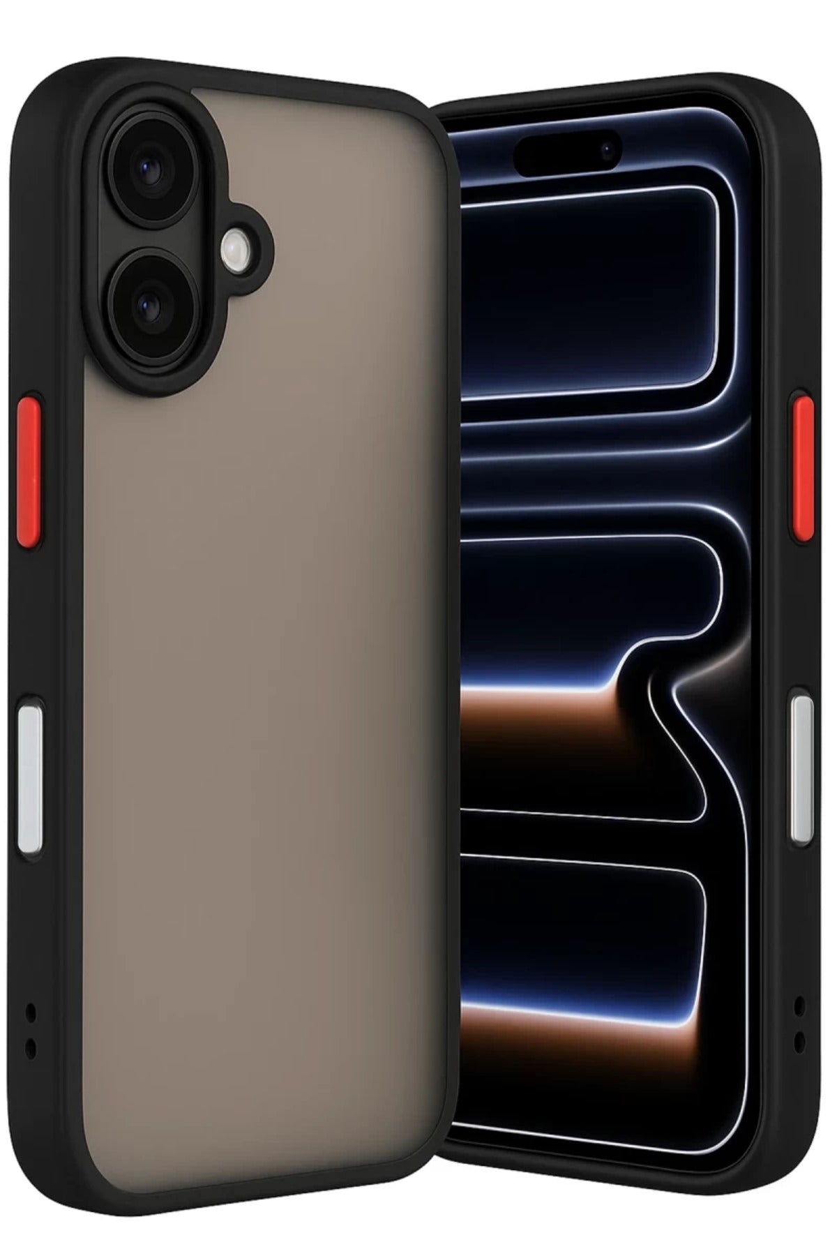 Apple iPhone 17 Uyumlu Kılıf Montreal Silikon Kapak - Siyah