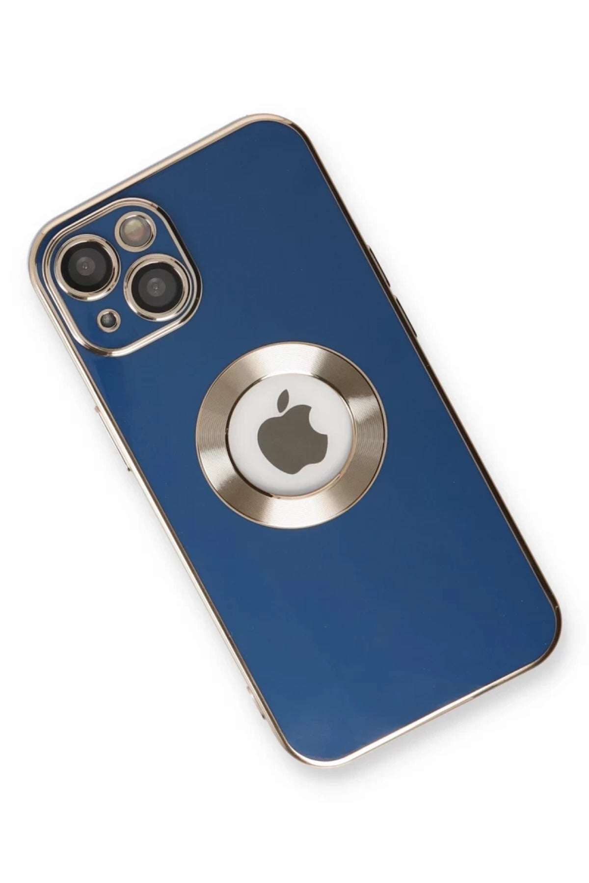 Apple iPhone 14 Plus Uyumlu Kılıf Store Silikon - Mavi