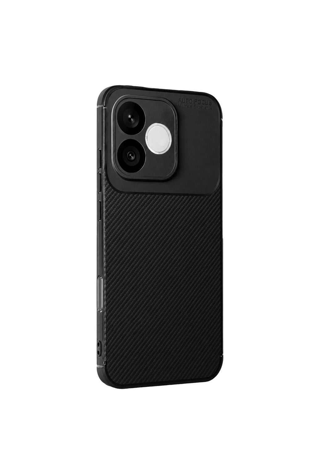 Huawei Honor 600 Lite Uyumlu Auto Focus Karbon Kapak - Siyah