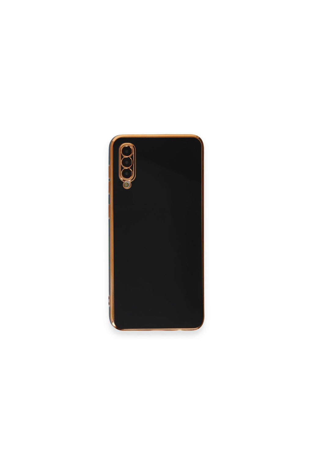 Samsung Galaxy A50 Uyumlu Kılıf Volet Silikon - Siyah