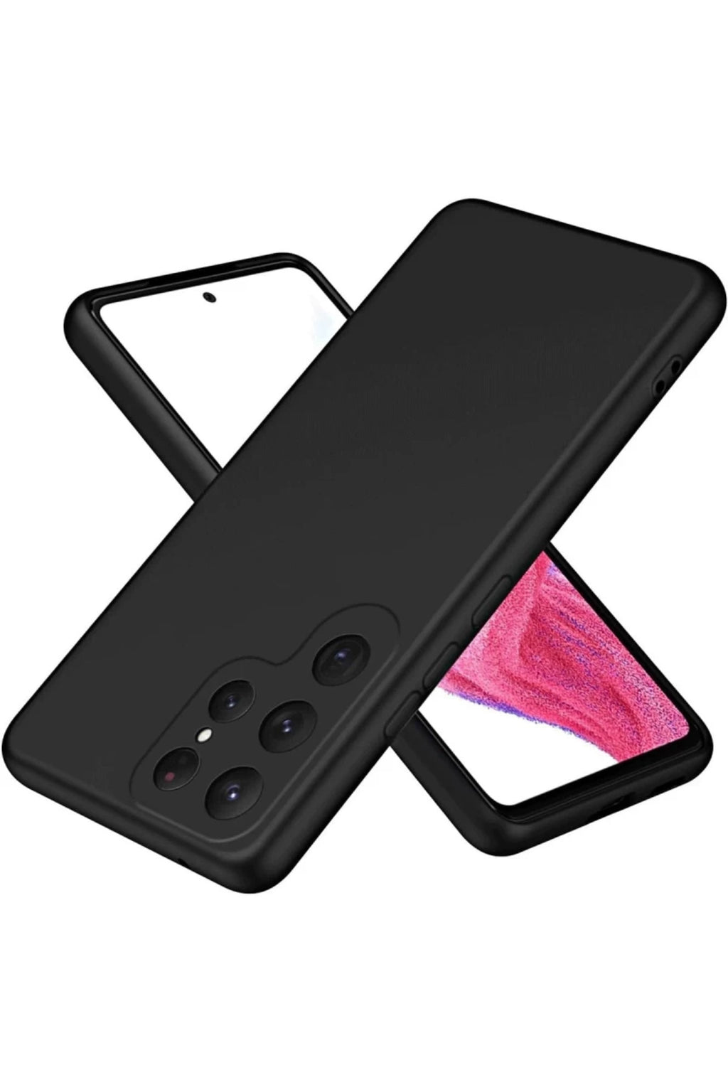 Samsung Galaxy S25 Ultra Uyumlu Kılıf First Silikon - Siyah