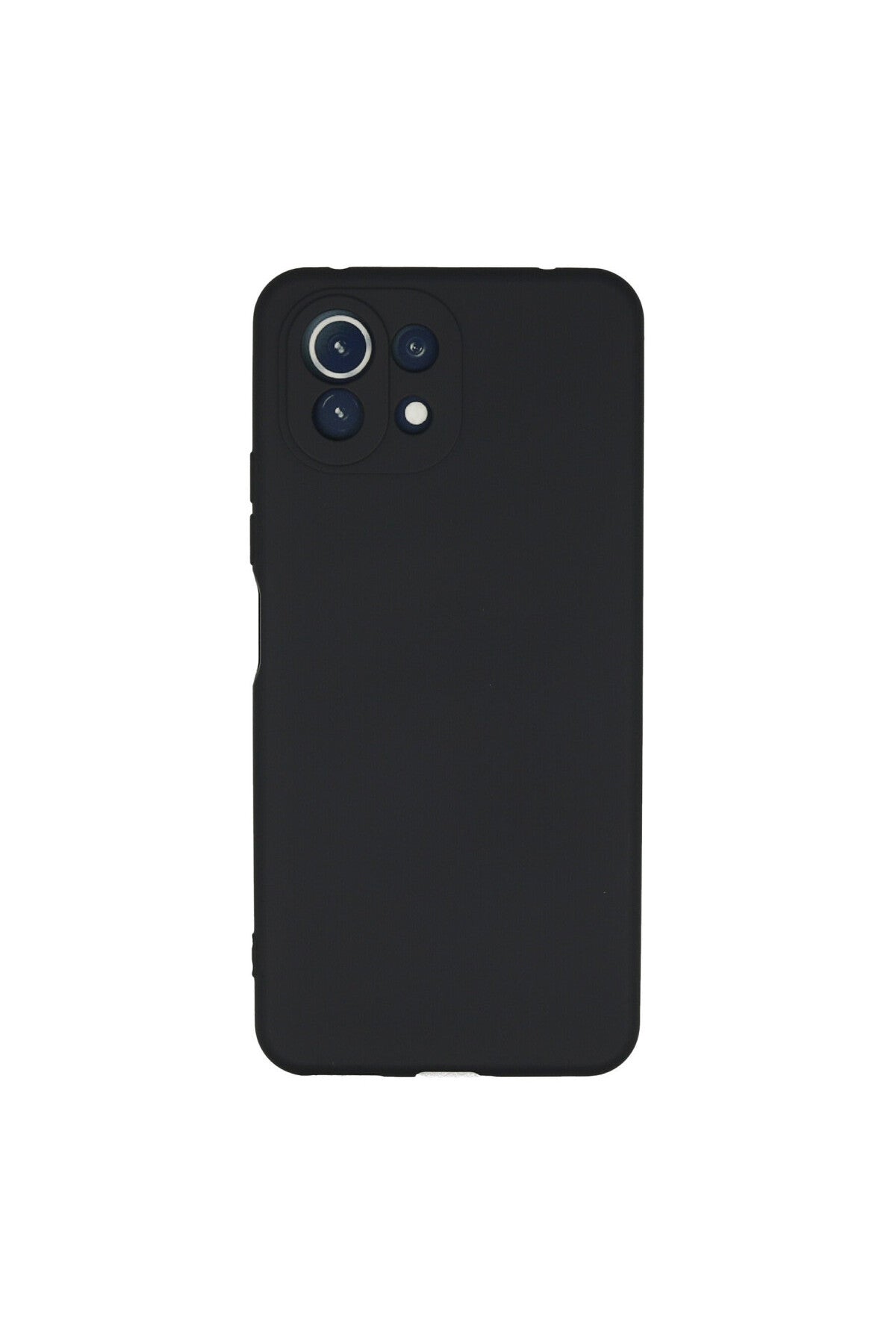 Xiaomi Mİ 11 Lite Uyumlu Kılıf Nano içi Kadife Silikon - Lacivert