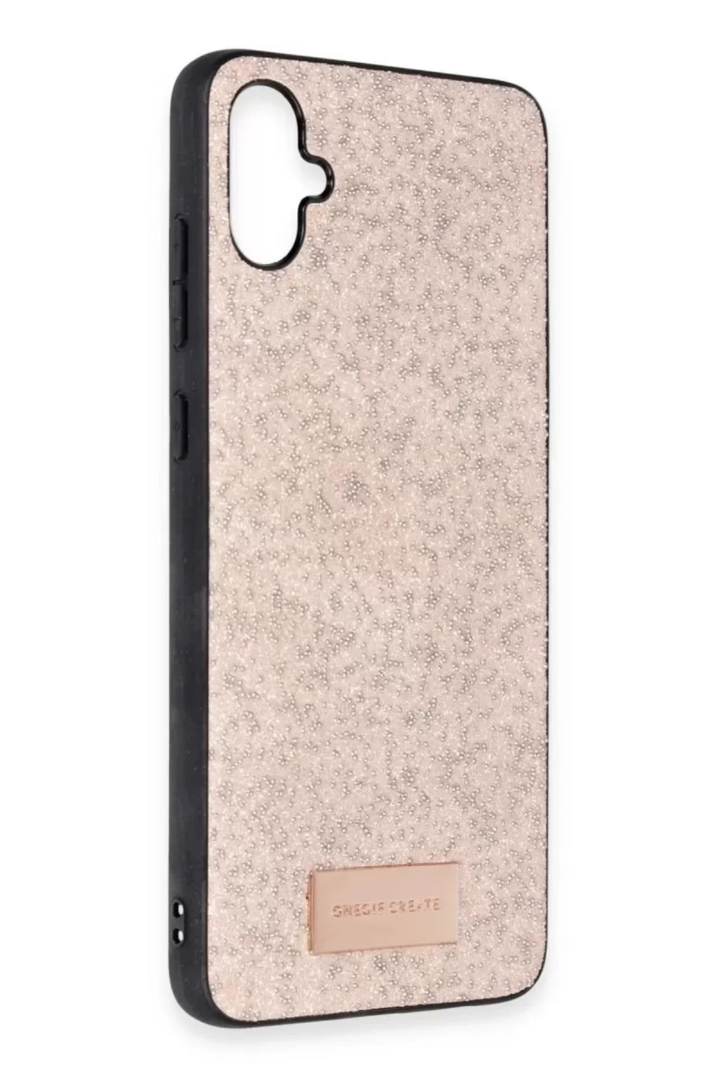 Onegif Samsung Galaxy A05 Uyumlu Bright Simli Kapak - Pembe