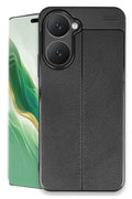 Vivo Y18 Uyumlu Kılıf Auto Focus Kapak - Siyah