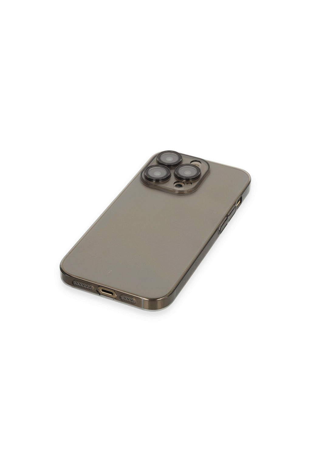 Apple iPhone 13 Pro Max Uyumlu Kılıf Armada Lensli Kapak - Siyah