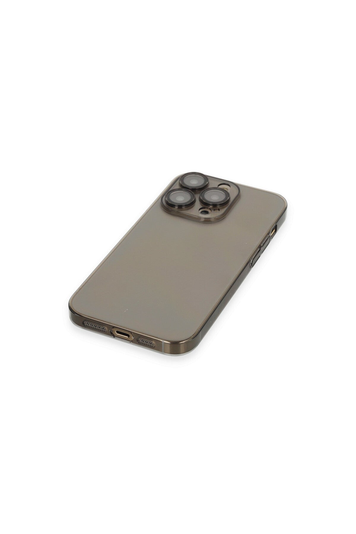 Apple iPhone 13 Pro Max Uyumlu Kılıf Armada Lensli Kapak - Siyah